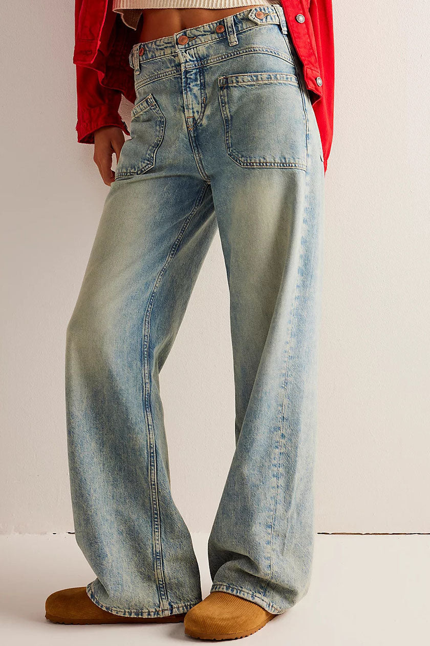 Classic Mid-Rise Comfort Jeans