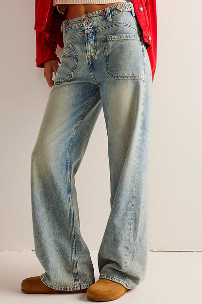 Classic Mid-Rise Comfort Jeans