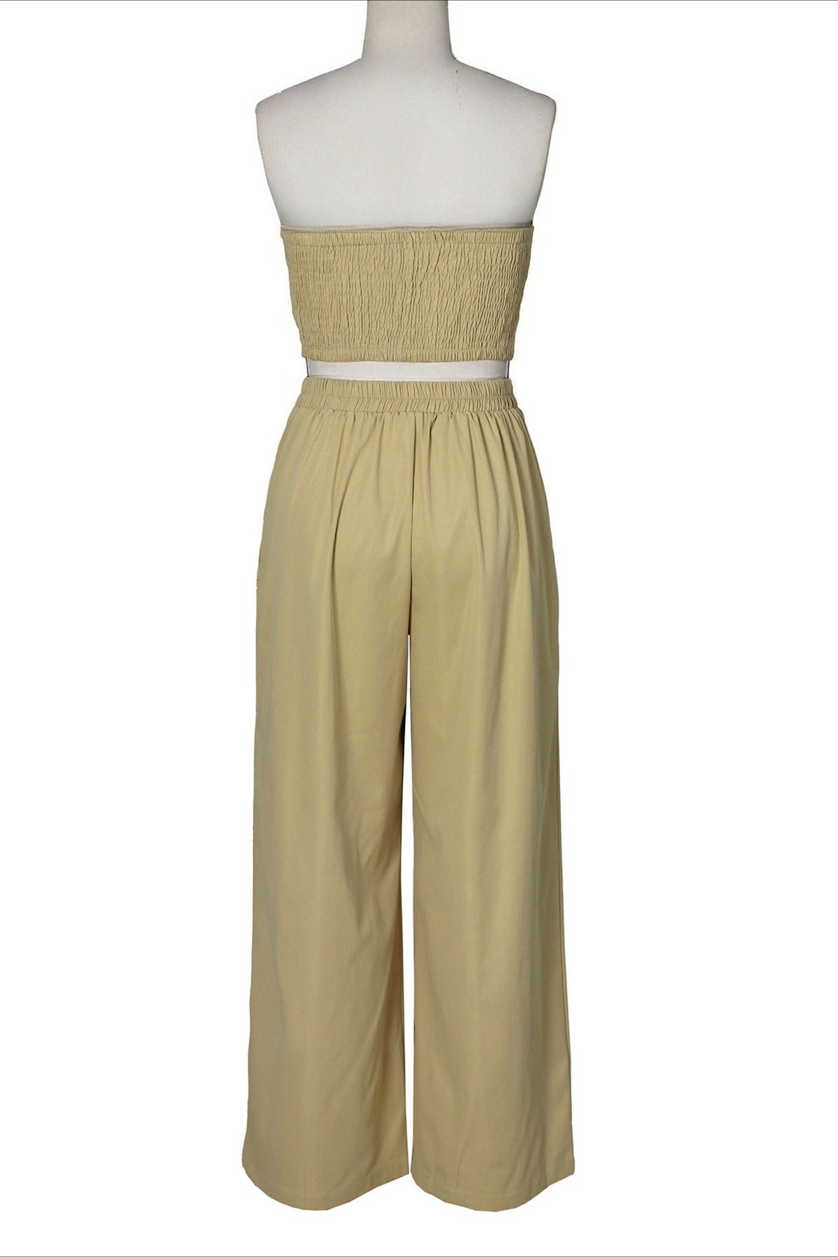 Asymmetrical Bandeau Pant Set
