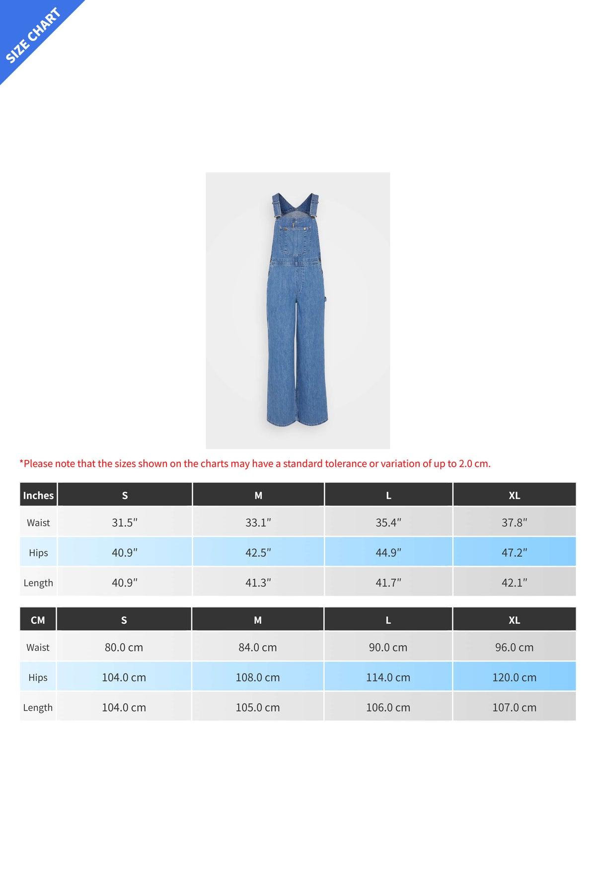 Casual Loose Fit Denim Overalls