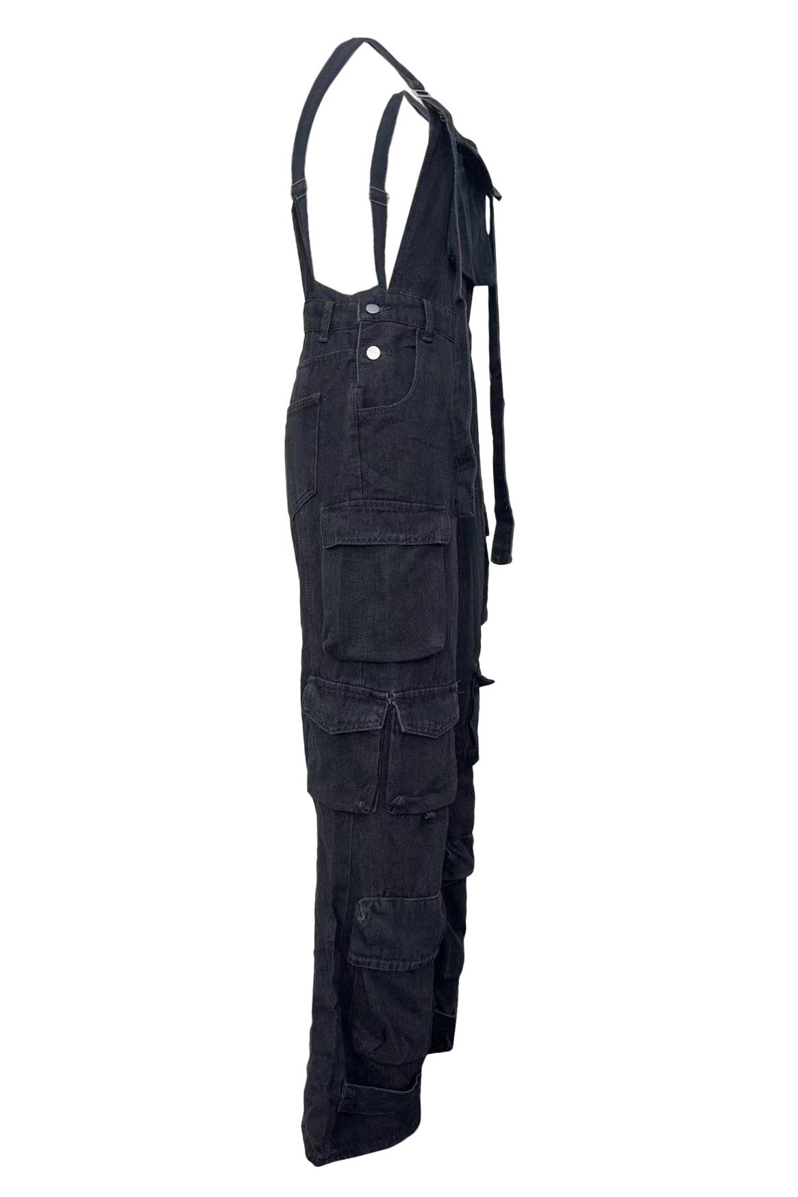 Streetwear Denim Jumpsuit