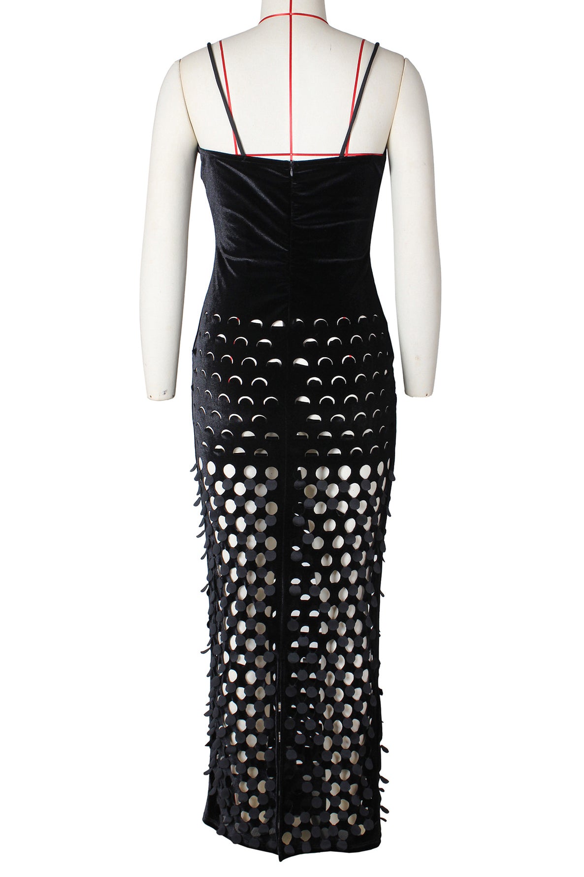 Circular Cutouts Bodycon Dresses