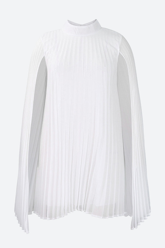 Pleats All Day Batwing Dress