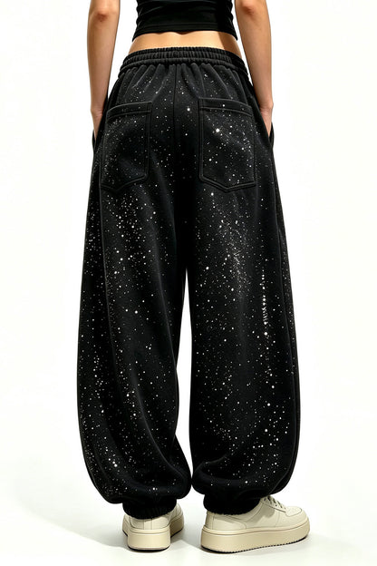 Embellished Oversized Sweatpant