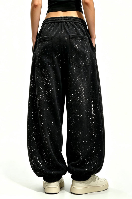 Embellished Oversized Sweatpant