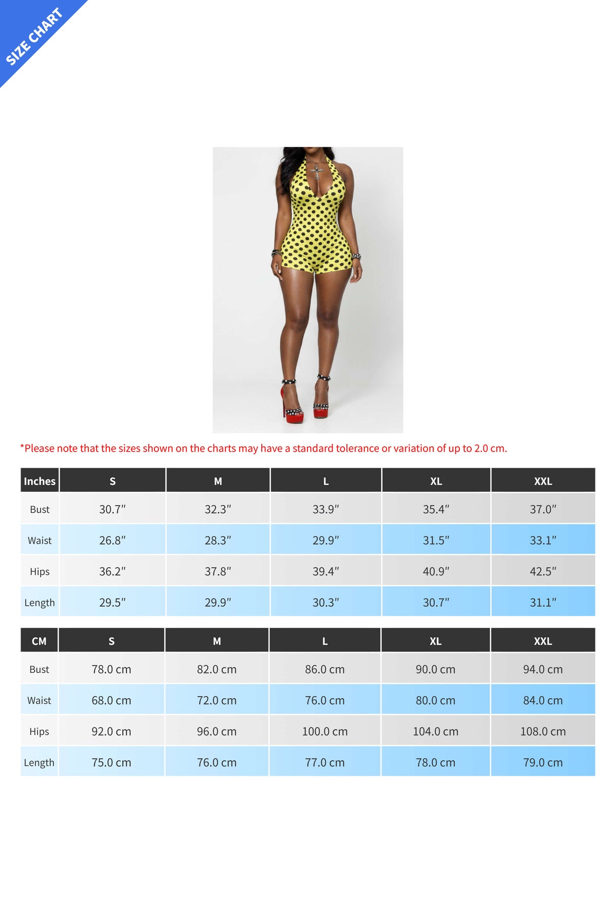 Polka Dot Halter Bodycon Romper