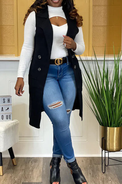 Classy Girl Cardigan Vest