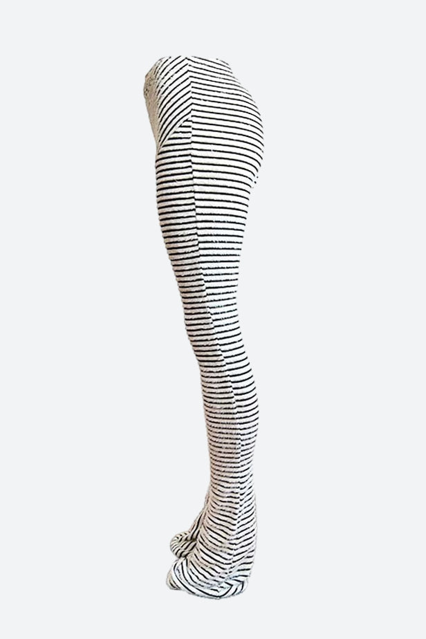 Striped Fuzzy Leggings