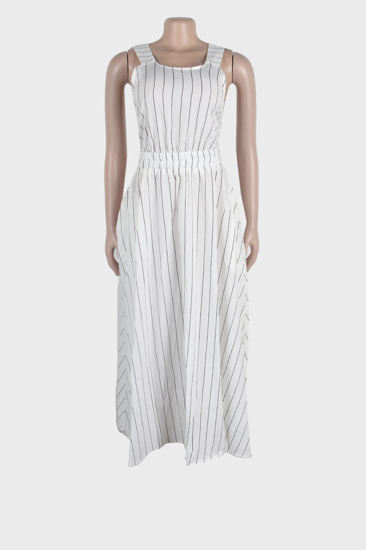 Striped Midi Dress