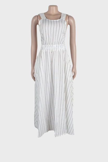Striped Midi Dress