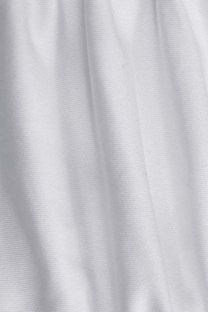 Two Tone Open Back Halter Maxi Dress