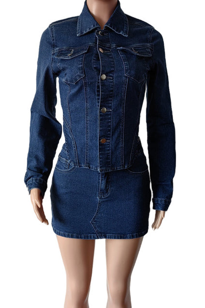 Denim Doll Set