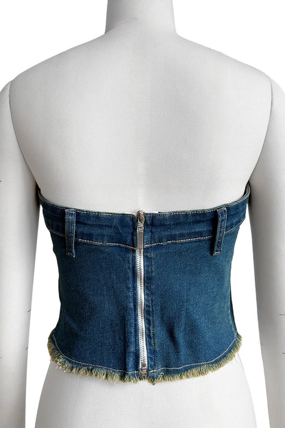 Vintage Washed Tube Top