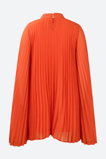Pleats All Day Batwing Dress