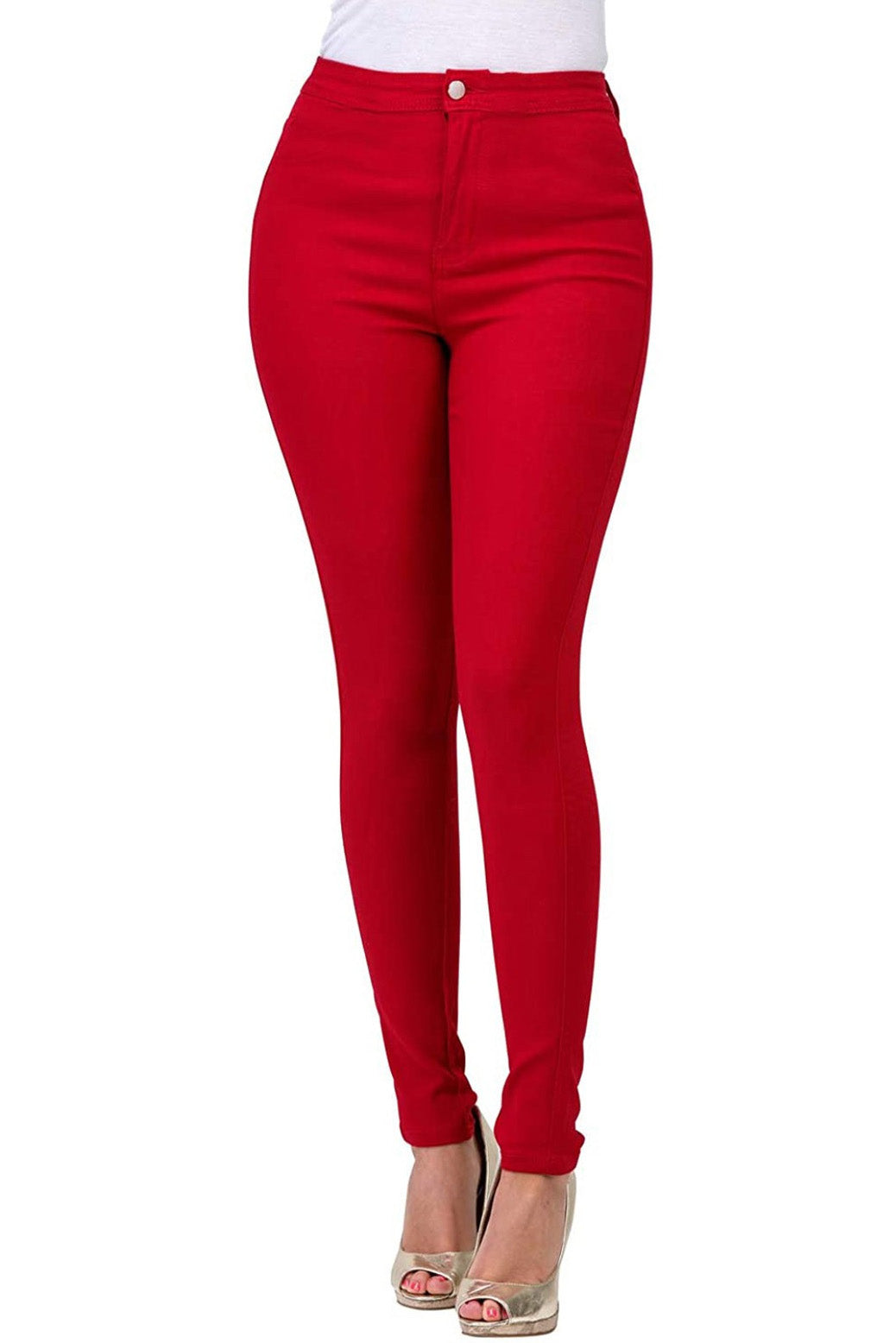 Classic High Waist Skinny Jeans