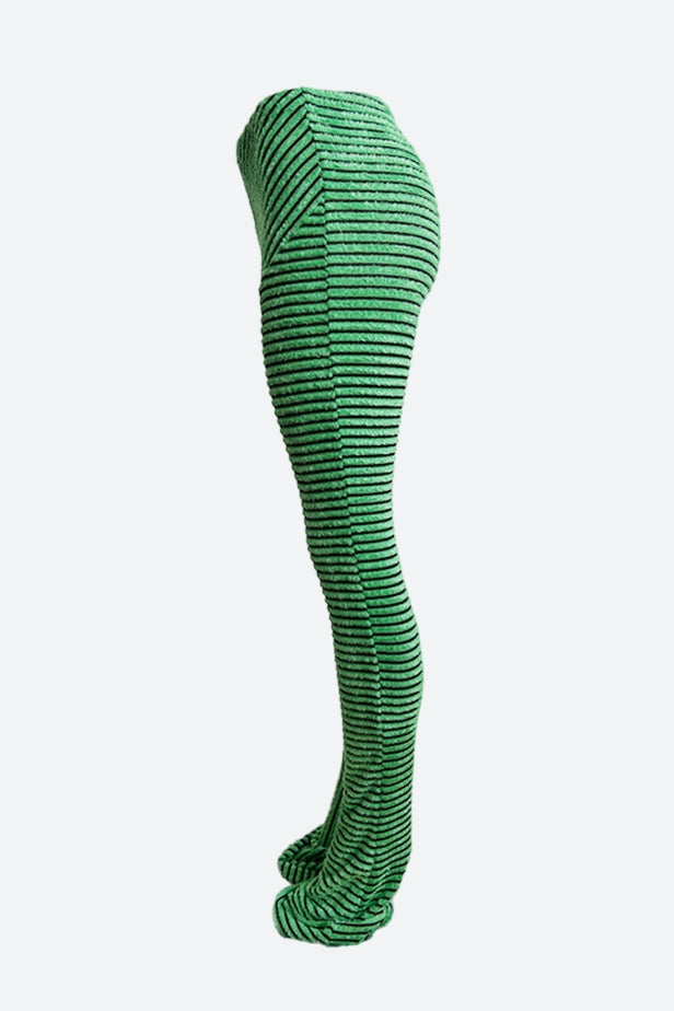 Striped Fuzzy Leggings