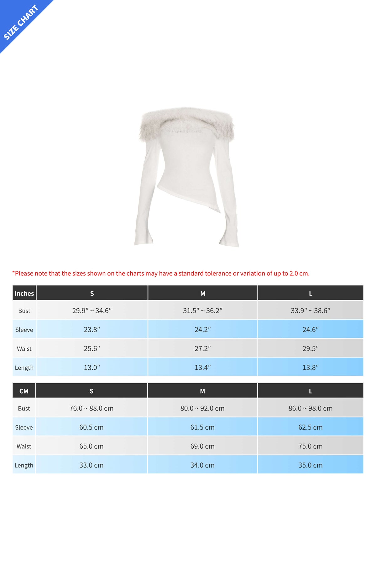 Off Shoulder Fur Trim Flare Sleeve Top