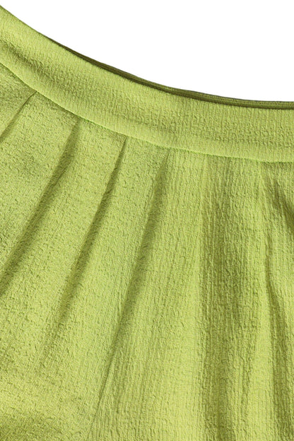 Textured Off-Shoulder Ruched Top & Wide Leg Pants Set