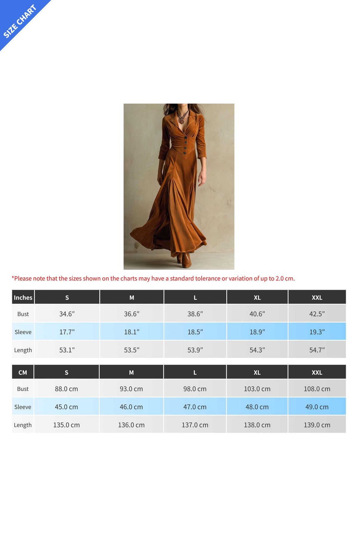 Solid Velvet Lapel Button Maxi Dress