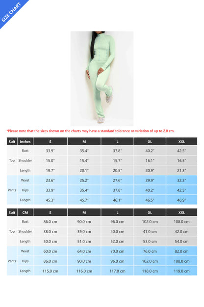 Shape Jacket & Flare Pants Activewear Set