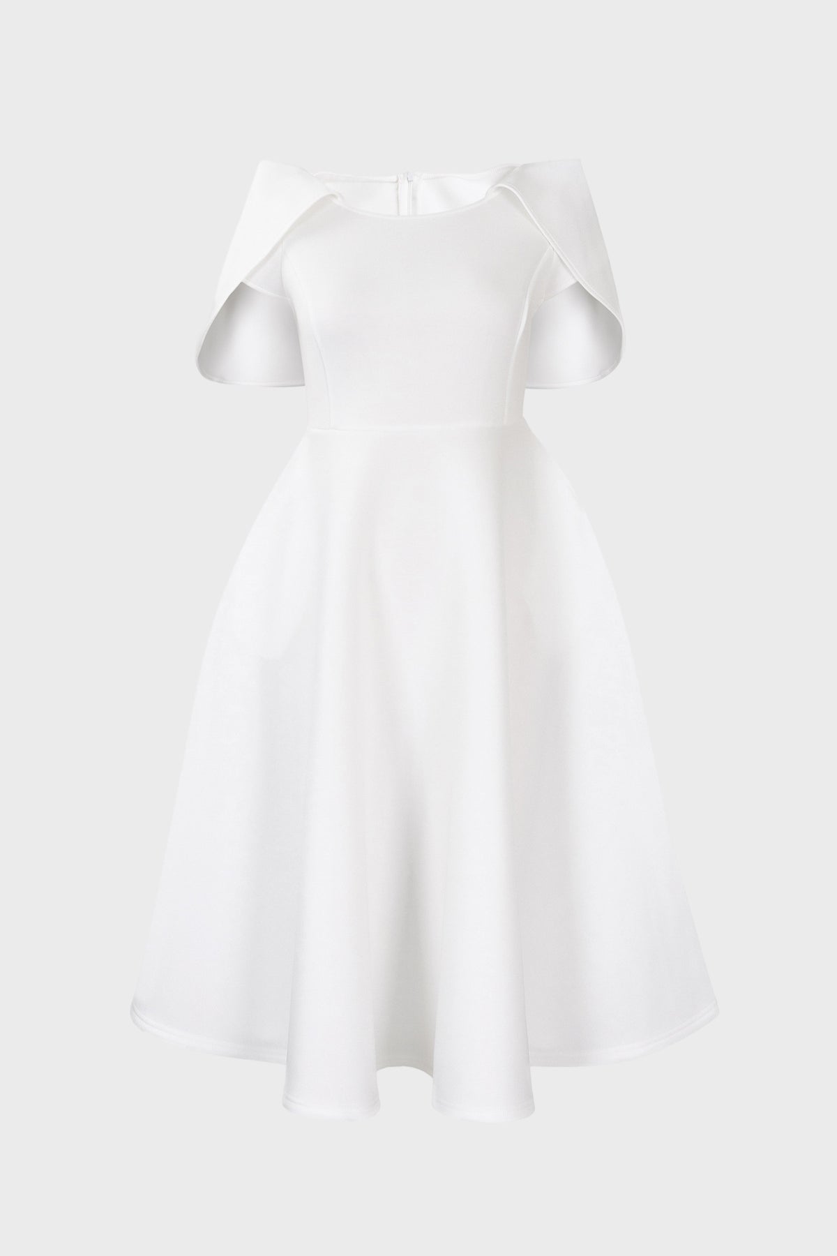 Fit-And-Flare Midi Dress
