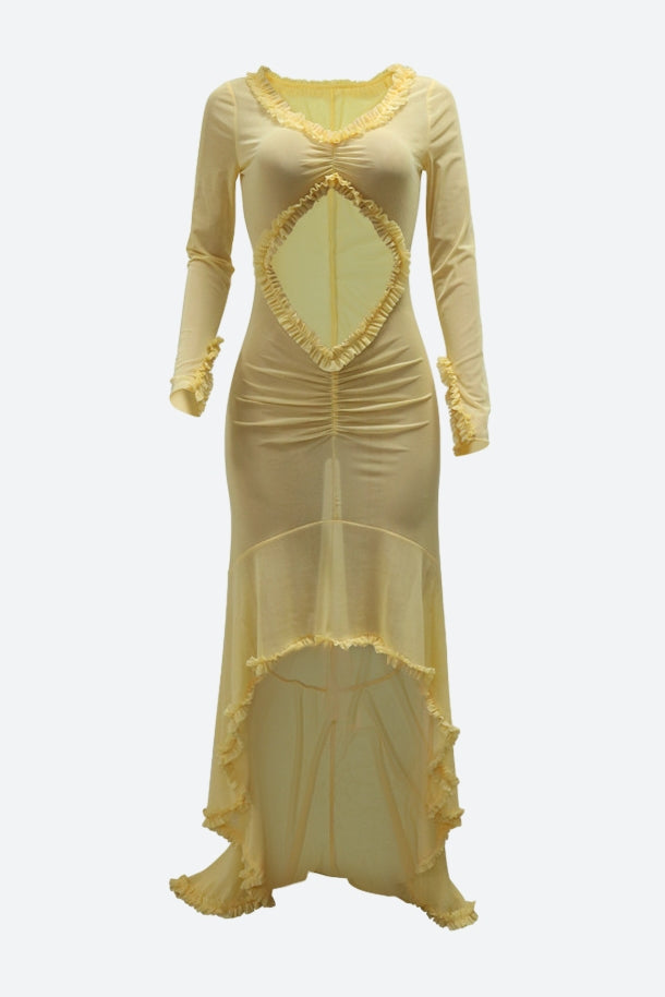 Maxi Ruffle Dress