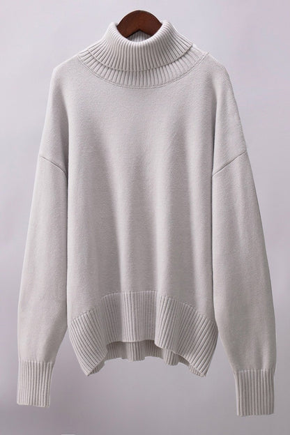 Turtleneck Long Sleeve Sweater