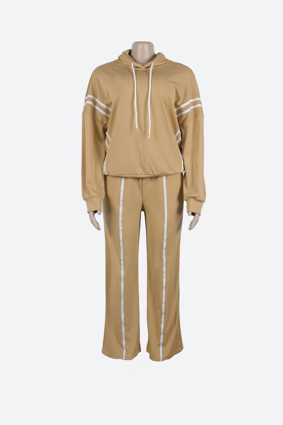 Stripe Hoodie & Pants Set