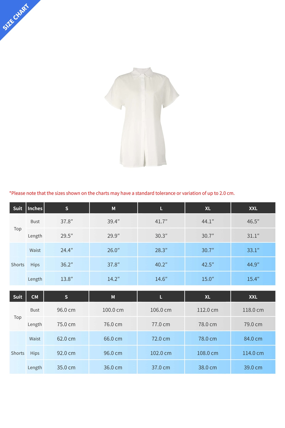 Two Piece Short Sleeve Tops & Shorts