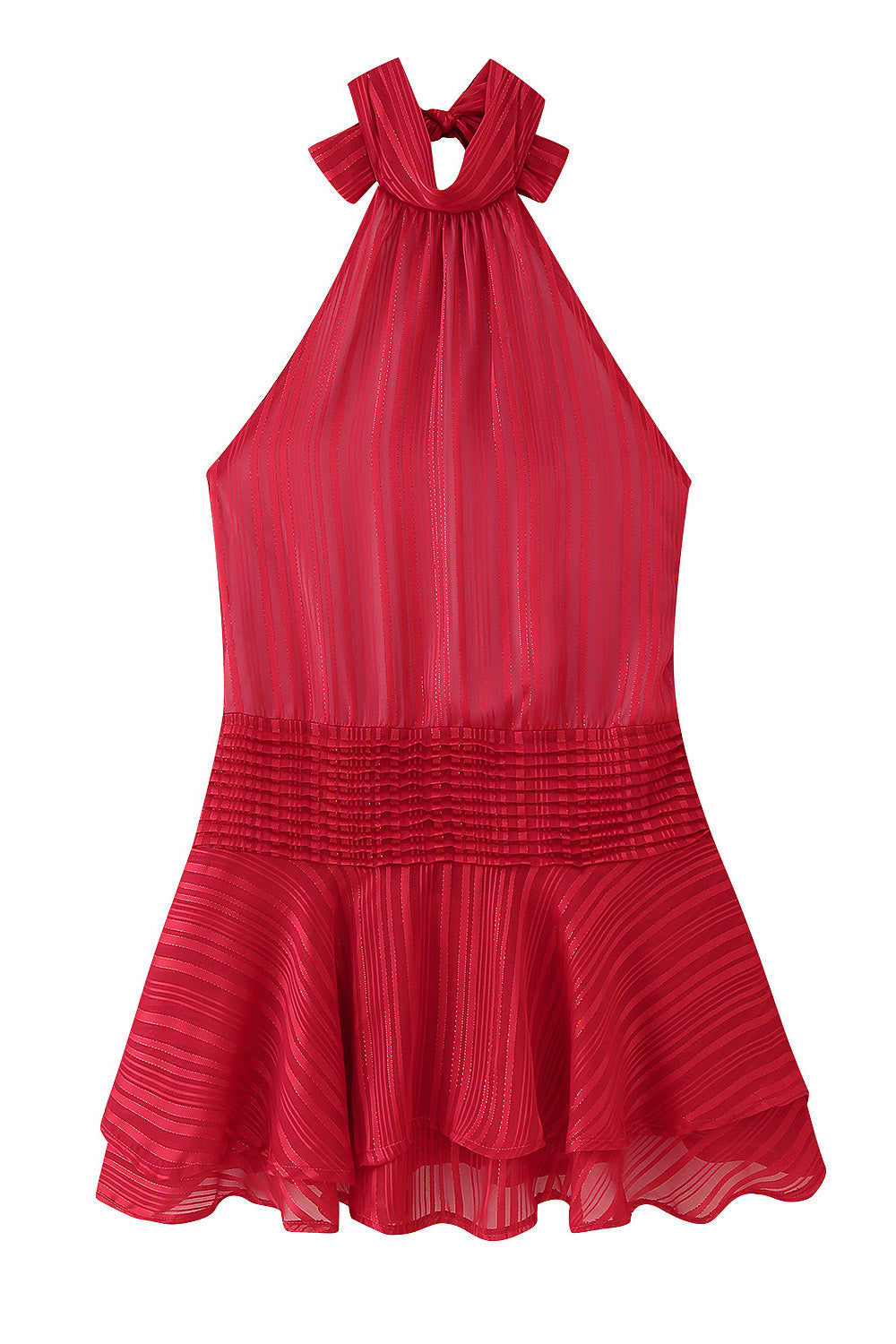 Tie Back Mini Dress