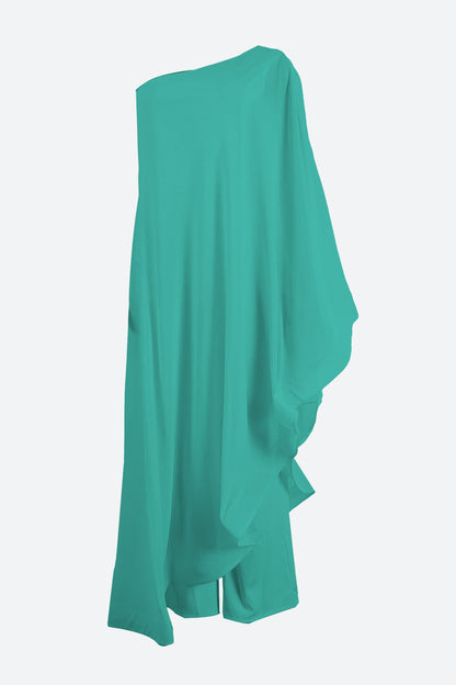 One Shoulder Batwing Jumpsuits