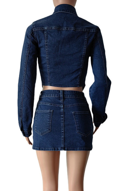 Denim Doll Set