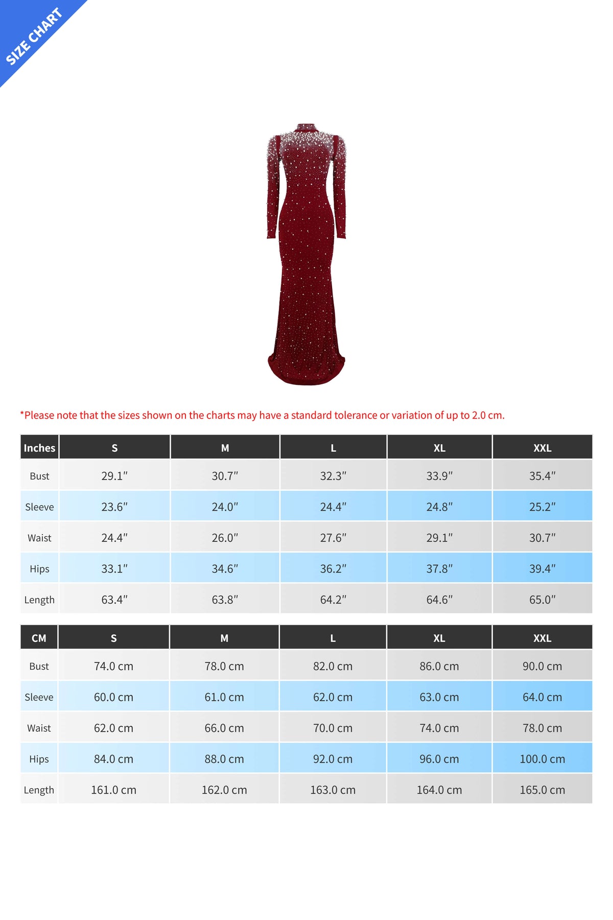 Rhinestone Mock Neck Mermaid Maxi Dress