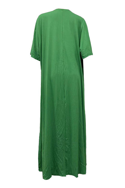 2-Piece Batwing Kimono & Wide-Leg Trouser Set