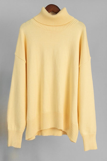 Turtleneck Long Sleeve Sweater