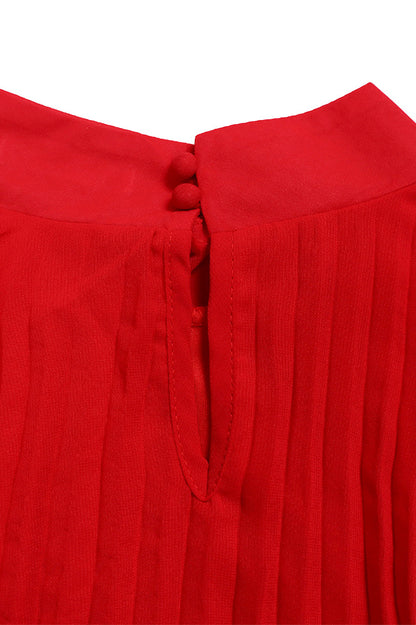 Pleats All Day Batwing Dress