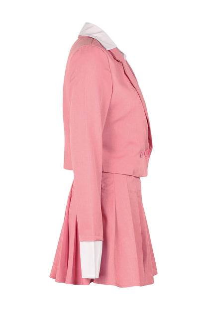 Preppy Chic Blazer & Skirt Set