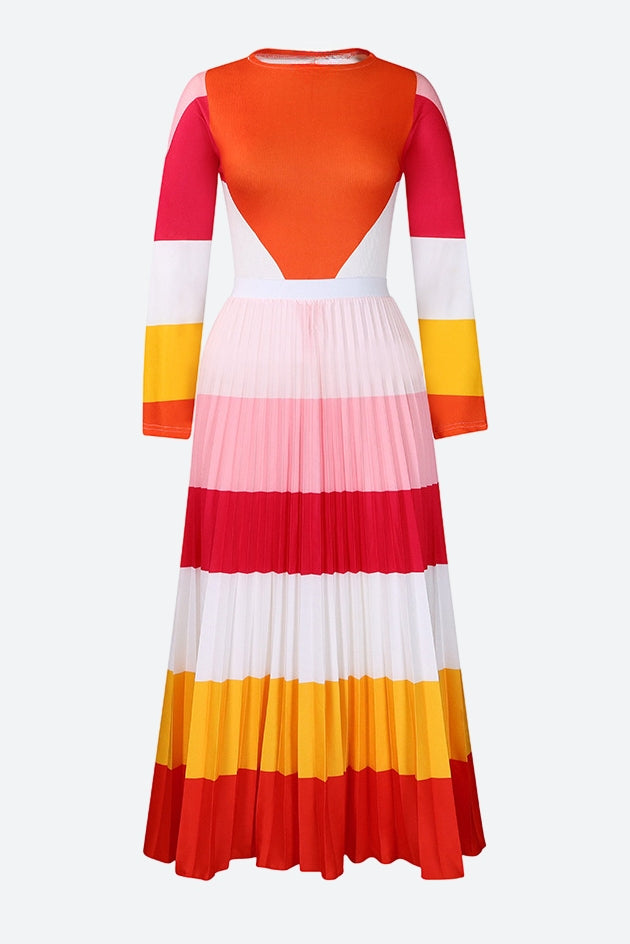 Pleated Skirt Set