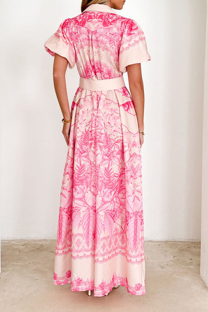 Tiered Ruffle Maxi Dress