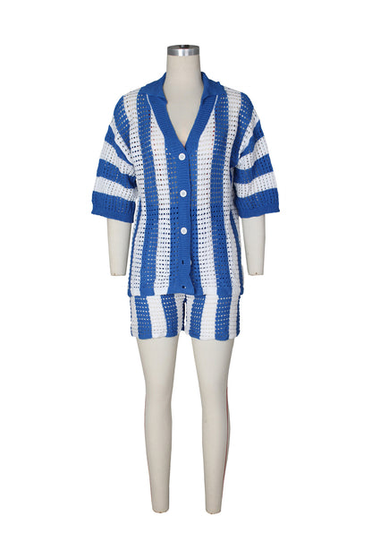 Knitted Short Set