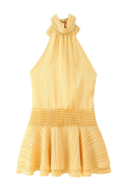Tie Back Mini Dress
