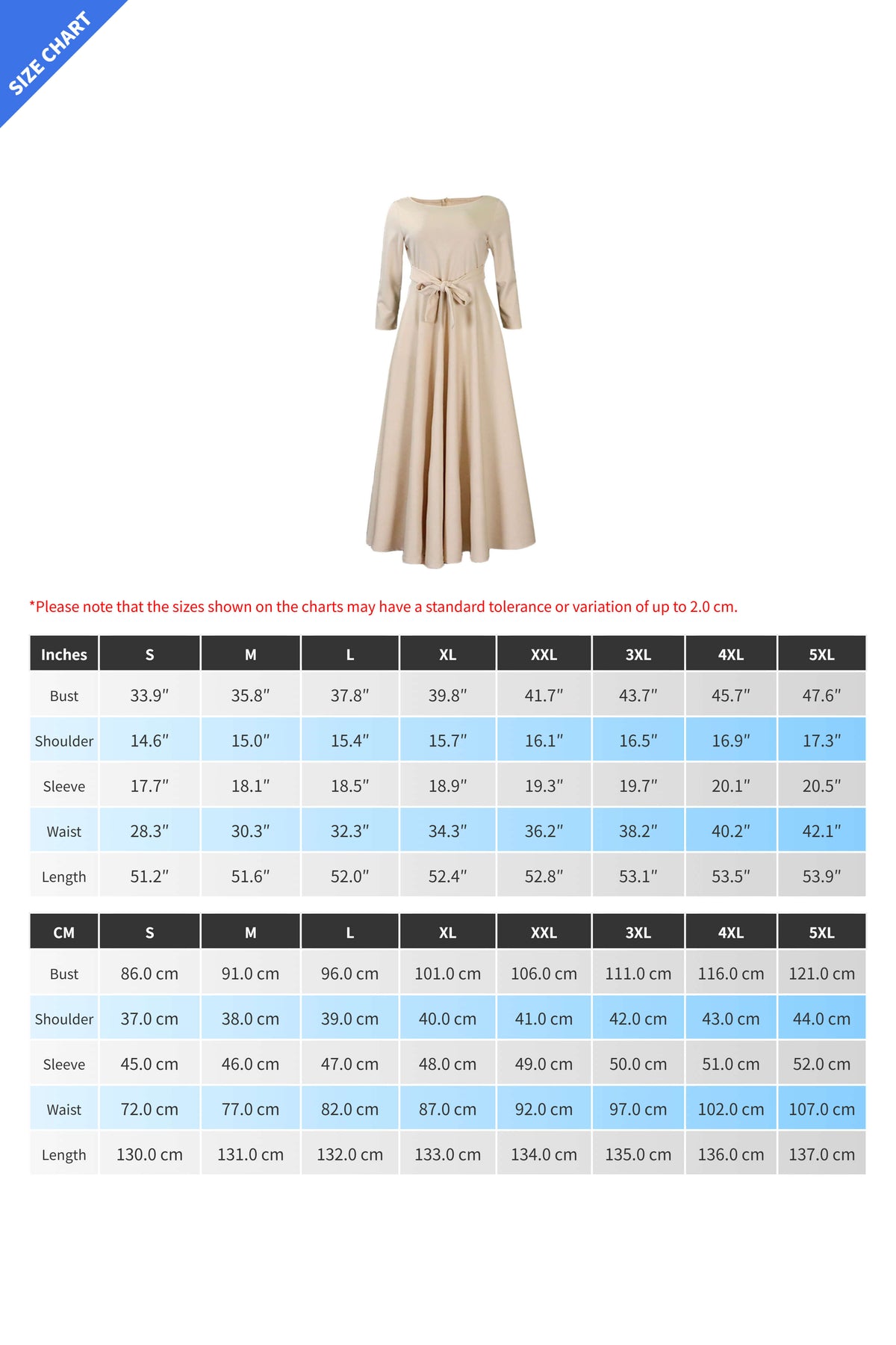 Elegant Tie-Waist A-Line Maxi Dress