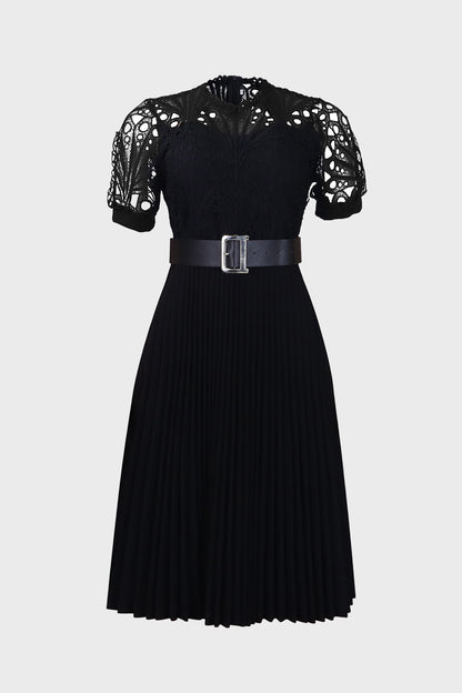 A-Line Pleated Dress