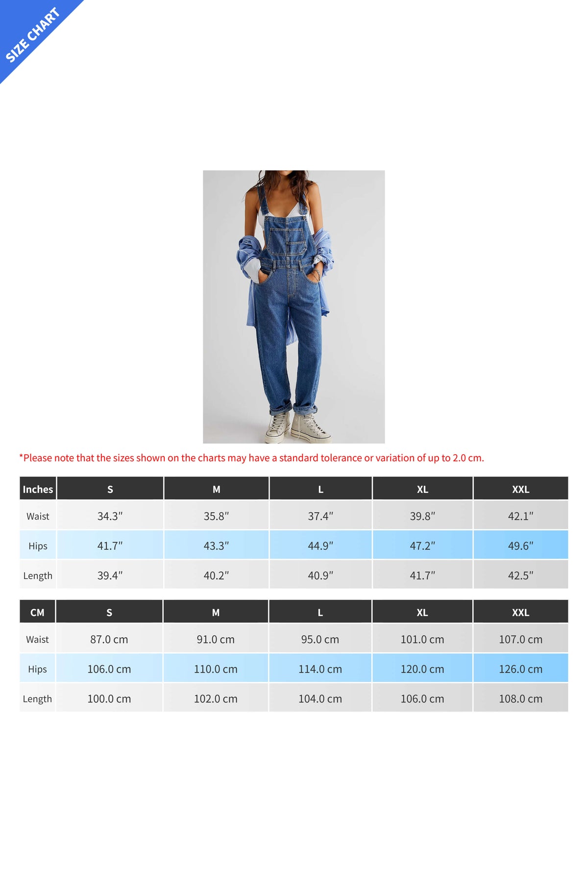 Denim Overalls
