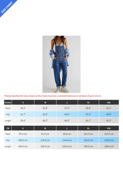 Denim Overalls
