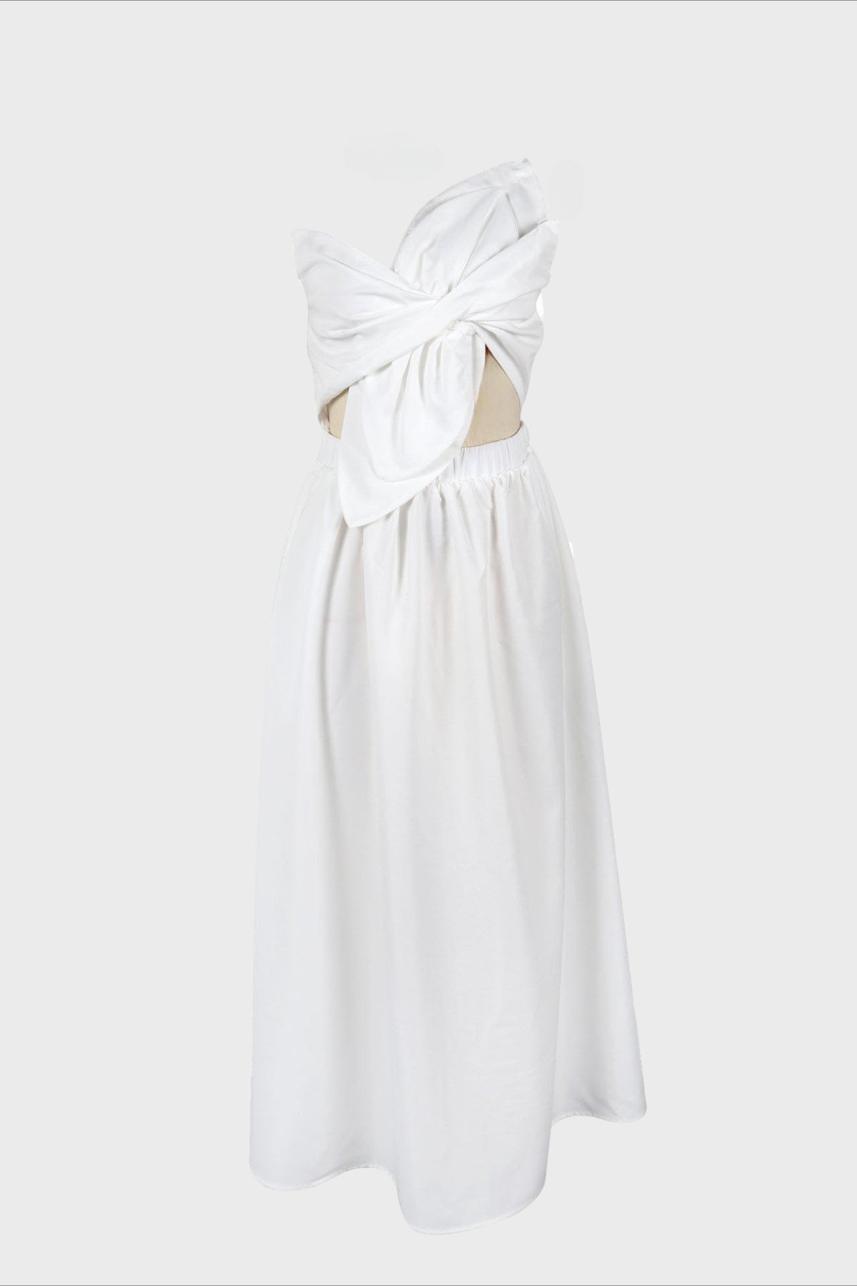 One-Shoulder Midi Dress