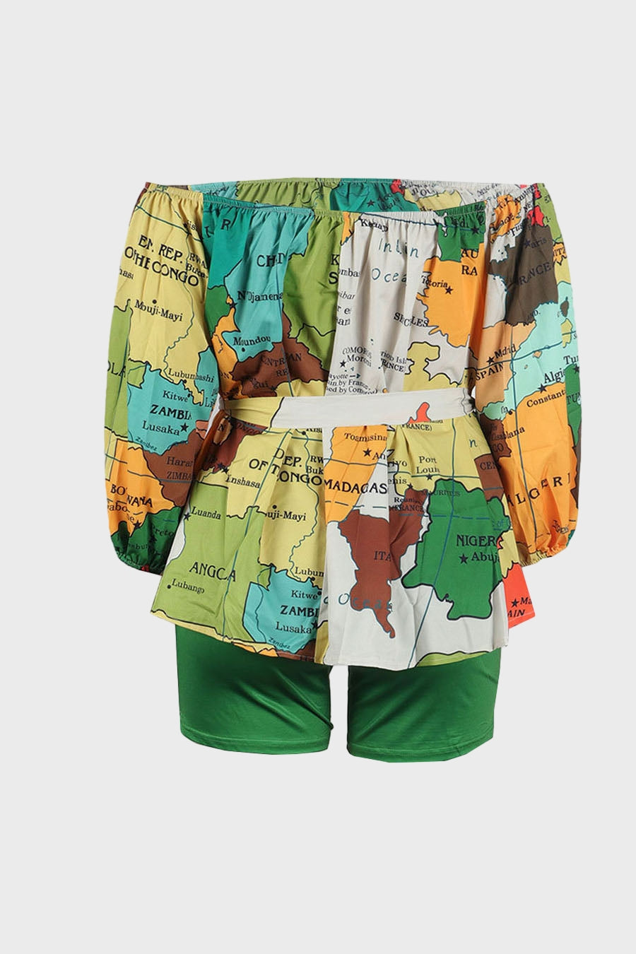 Off The Shoulder Tops and Shorts Sets