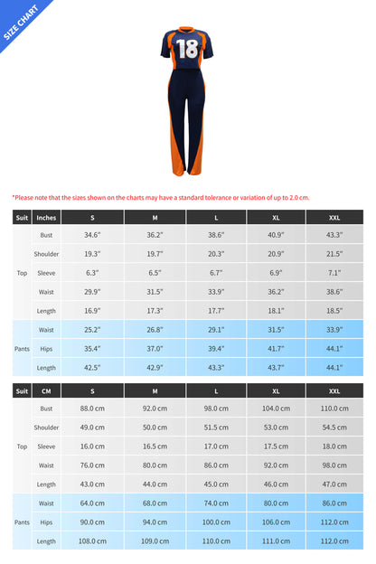 Everyday Casual 2 Piece Set Short Sleeve & Pants