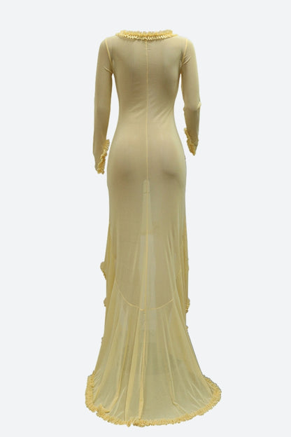 Maxi Ruffle Dress