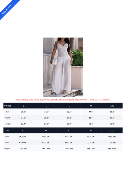 Sheer Lace-Up Wide Leg Jumpsuit